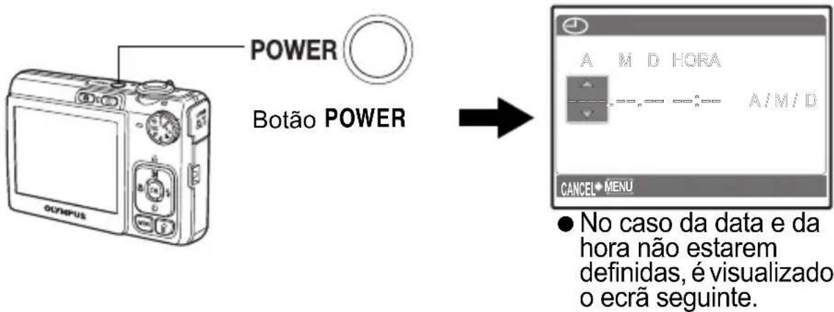 OLYMPUS X790 - b. Premir o botão POWER. - 1