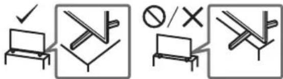 SONY XBR65X81CH - Preventing the TV from Toppling - 1