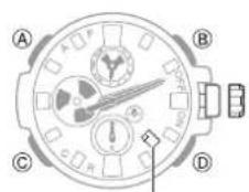 CASIO GShock GSTB100 - Réglage de l'alignement des aiguilles et de la date - 7
