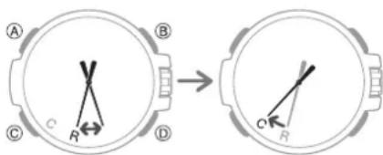 CASIO GShock GSTB100 - Modification du réglage de l'heure d'été de la ville de résidence - 1