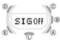 CASIO GShock GRB200 - Configuration du réglage du signal sonore horaire - 1
