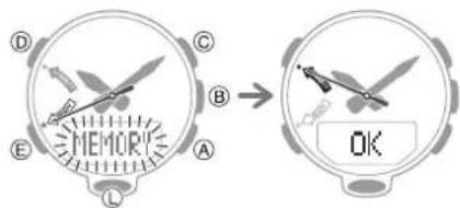 CASIO GShock GRB200 - Enregistrement de votre localisation actuelle (mémoire de position) - 1