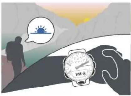 CASIO GShock GRB200 - Heure de lever et de coucher du soleil - 1