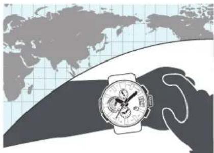 CASIO GShock MRGG2000 - Configuration du réglage de l'heure mondiale - 1