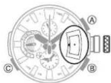 CASIO GShock MRGG2000 - Modification du réglage de l'heure mondiale par incréments de 15 minutes - 2
