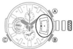 CASIO GShock MRGG2000 - Modification du réglage de l'heure locale par incréments de 15 minutes - 2
