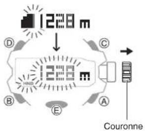 CASIO GShock GGB100 - Configuration de l'intervalle de mesure automatique - 1