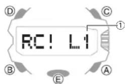 CASIO GShock GGB100 - Mode réception - 1