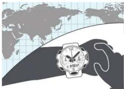 CASIO GShock GGB100 - Heure mondiale - 1