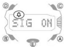 CASIO GShock GGB100 - Activation du signal sonore horaire - 2