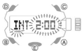 CASIO GShock GGB100 - Appuyez sur le bouton (b) - 1