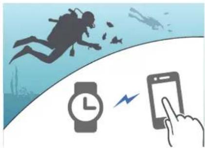 CASIO GShock GWFA1000 - Transfert des données du journal de plongée sur votre téléphone - 1