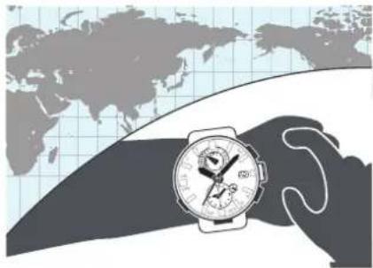 CASIO GShock GWRB1000 - Configuration des réglages de l'heure mondiale - 1