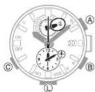 CASIO GShock GWRB1000 - Utilisation de la minuterie - 1