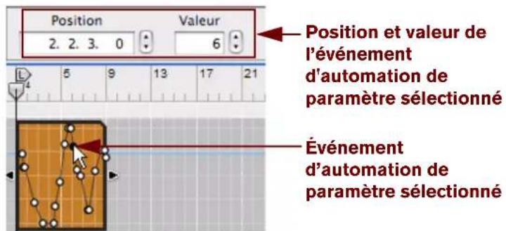 PROPELLERHEAD Reason Essentials 1.0 - Édition de l'automation des paramètres en mode Arrangement - 2