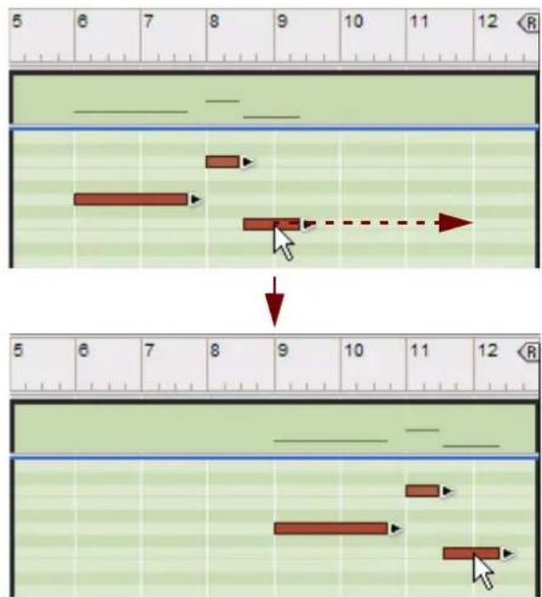 PROPELLERHEAD Reason Essentials 1.0 - Déplacement de notes manuel - 1