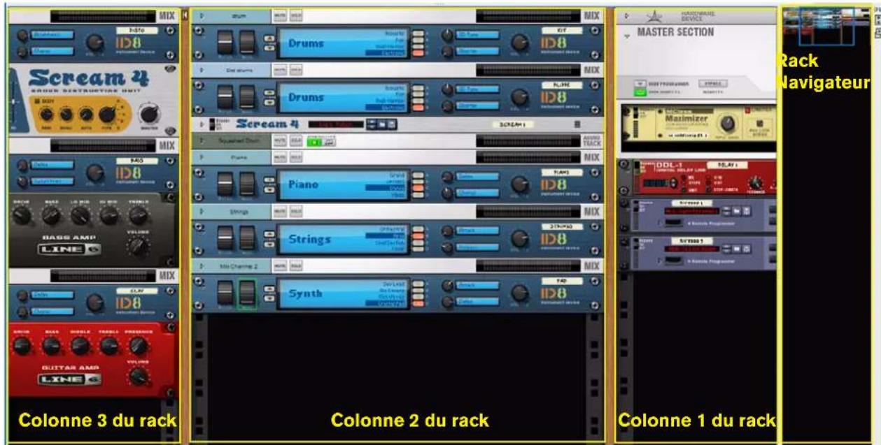 PROPELLERHEAD Reason Essentials 1.0 - Navigation dans le rack - 1