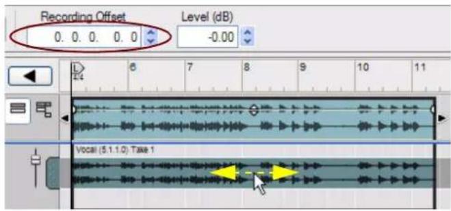 PROPELLERHEAD Reason Essentials 1.0 - Ajustement du décalage d'enregistrement - 1