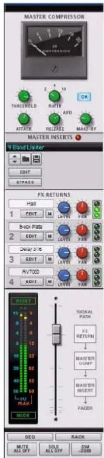 PROPELLERHEAD Reason Essentials 1.0 - La bande Section maîtresse - 1