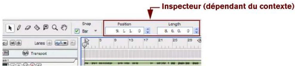 PROPELLERHEAD Reason Essentials 1.0 - À propos de l'inspecteur - 1