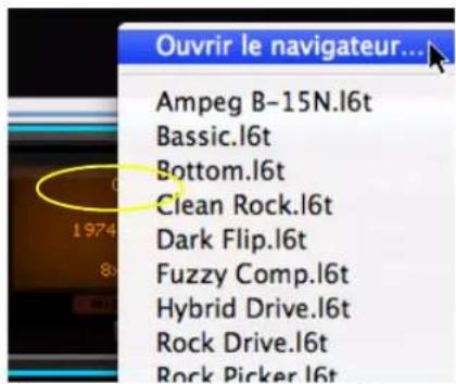PROPELLERHEAD Reason Essentials 1.0 - Sélection des patches (sons d'ampli) - 2