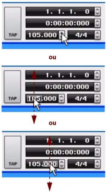 PROPELLERHEAD Reason Essentials 1.0 - Lancez l'enregistrement dans le séquenceur, et enregistrez les modifications de tempo en changeant la valeur dans l'affichage du tempo. - 1