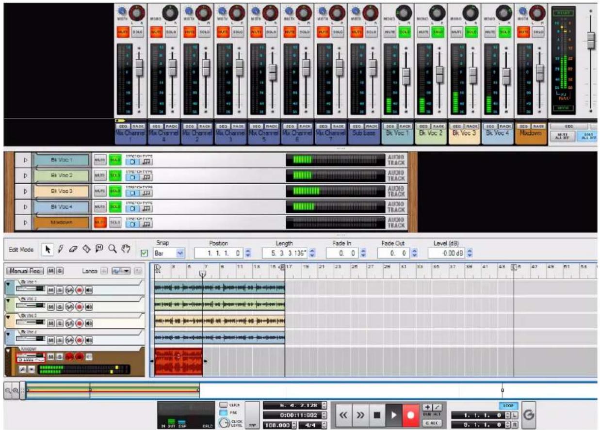 PROPELLERHEAD Reason Essentials 1.0 - Enregistrement du mix final de plusieurs pistes audio - 4