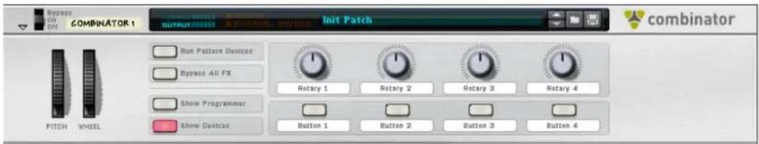 PROPELLERHEAD Reason Essentials 1.0 - Le panneau de contrôle - 1
