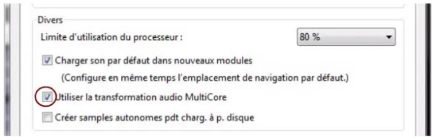 PROPELLERHEAD Reason Essentials 1.0 - À propos des processeurs multicœur - 1