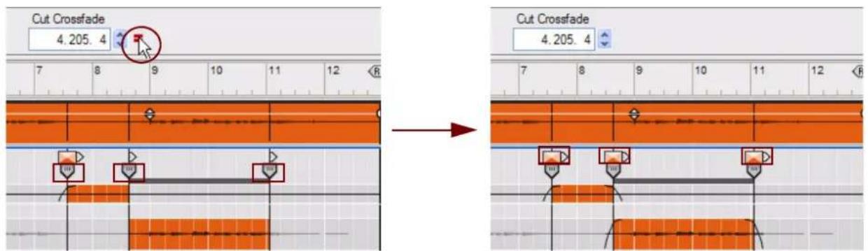 PROPELLERHEAD Reason Essentials 1.0 - Égalisation des fondus enchaînés de coupe - 1