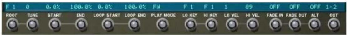 PROPELLERHEAD Reason Essentials 1.0 - Paramètres de sample - 1
