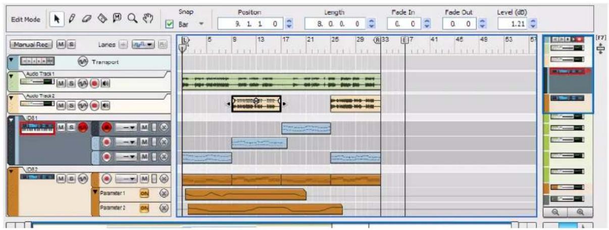 PROPELLERHEAD Reason Essentials 1.0 - Mode arrangement - 1