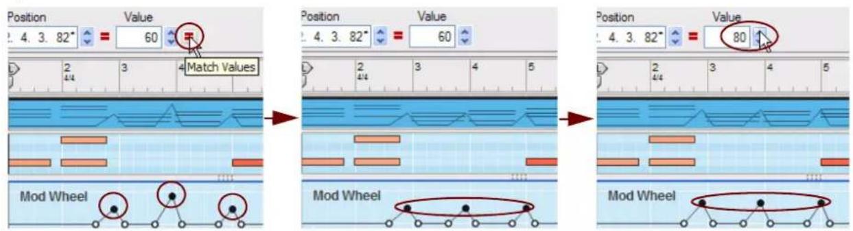 PROPELLERHEAD Reason Essentials 1.0 - Égalisation d'événements d'automation de paramètre - 1