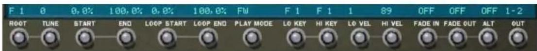 PROPELLERHEAD Reason Essentials 1.0 - Paramètres de sample - 1