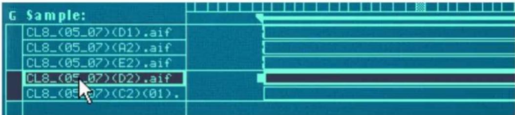 PROPELLERHEAD Reason Essentials 1.0 - Sélectionner un groupe et/ou des zones d'un groupe - 2