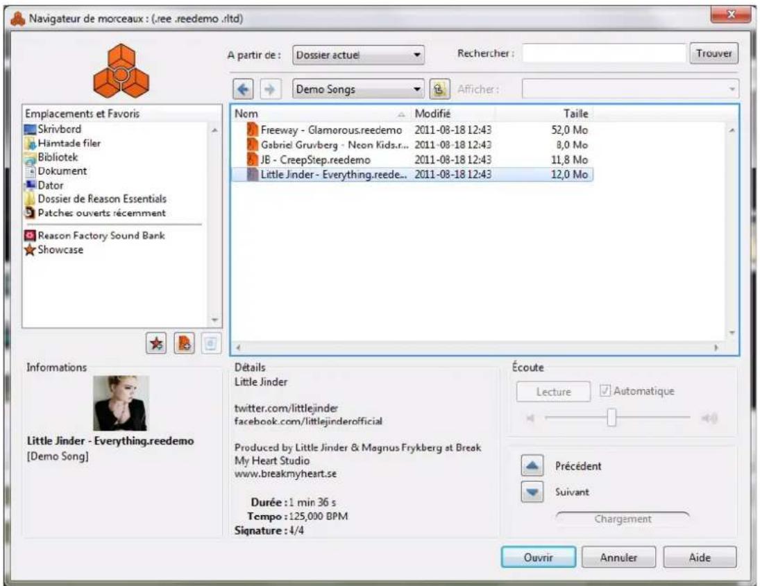 PROPELLERHEAD Reason Essentials 1.0 - Utilisation du navigateur - 1