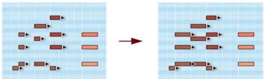 PROPELLERHEAD Reason Essentials 1.0 - Redimensionnement de notes avec la fonction « Ajustements du legato » - 2