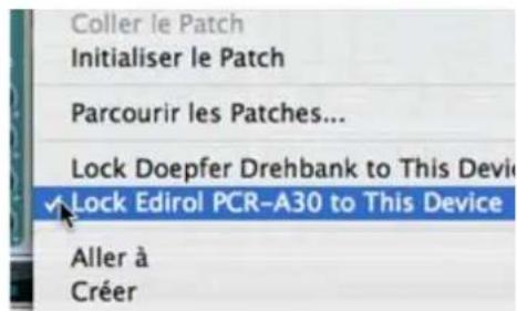 PROPELLERHEAD Reason Essentials 1.0 - En utilisant le menu contextuel - 1