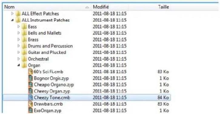 PROPELLERHEAD Reason Essentials 1.0 - Liste des fichiers et des dossiers - 1