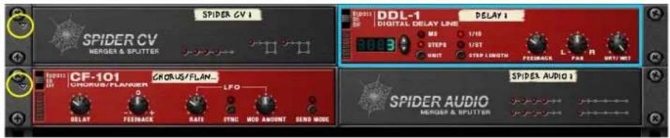 PROPELLERHEAD Reason Essentials 1.0 - Pliage et dépliage des modules - 2