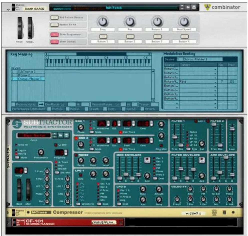 PROPELLERHEAD Reason Essentials 1.0 - Éléments du Combinator - 1