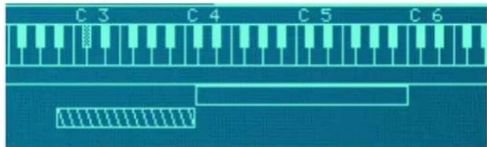 PROPELLERHEAD Reason Essentials 1.0 - À propos des plages de vélocité complètes et partielles - 1