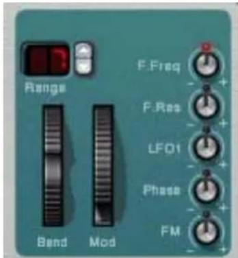 PROPELLERHEAD Reason Essentials 1.0 - Roues de Pitch Bend et de modulation - 1