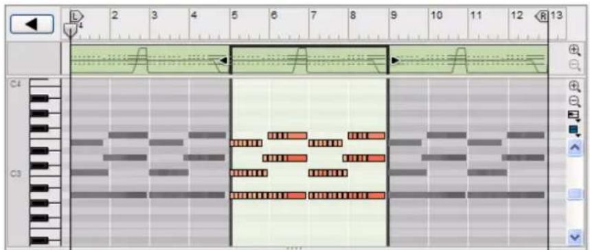 PROPELLERHEAD Reason Essentials 1.0 - Mode Édition de notes - 1