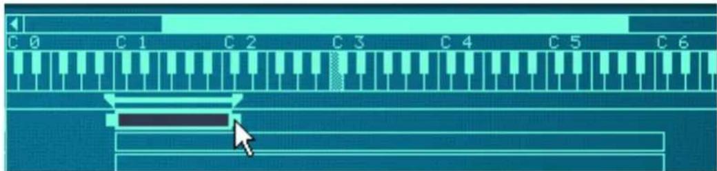 PROPELLERHEAD Reason Essentials 1.0 - En déplaçant les poignées aux extrémités de la zone - 2