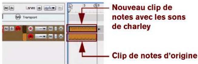PROPELLERHEAD Reason Essentials 1.5 - Définissez les notes à déplacer vers le panneau « Extraire notes vers bandes » de la fenêtre Outils. - 3