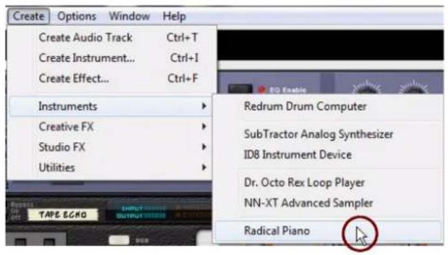 PROPELLERHEAD Reason Essentials 1.5 - Utilisation des modules Rack Extension dans Reason Essentials - 1