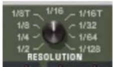 PROPELLERHEAD Reason Essentials 1.5 - Définir la résolution de la pattern - 1