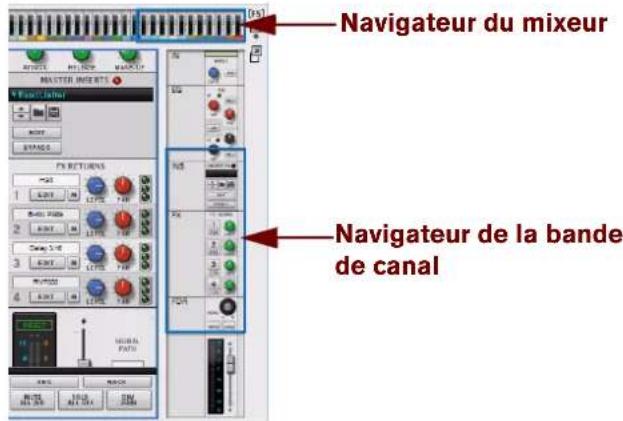 PROPELLERHEAD Reason Essentials 1.5 - Défilament et navigation dans le mixeur principal - 1