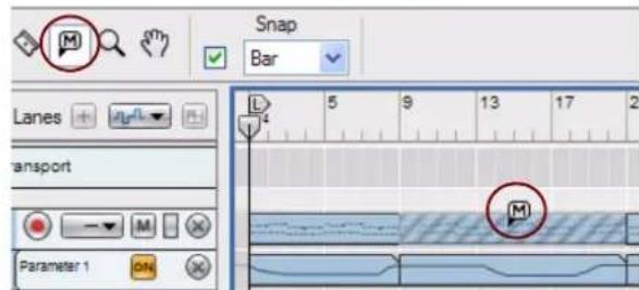 PROPELLERHEAD Reason Essentials 1.5 - Rendre les clips muets - 1